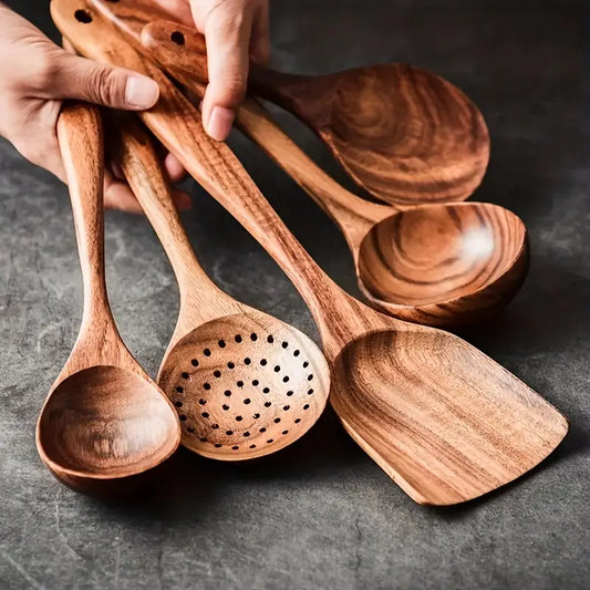 Rustic Chef's Spoon Set