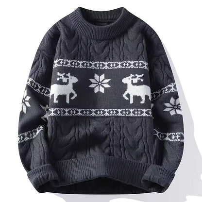 Christmas Reindeers Knit Sweater