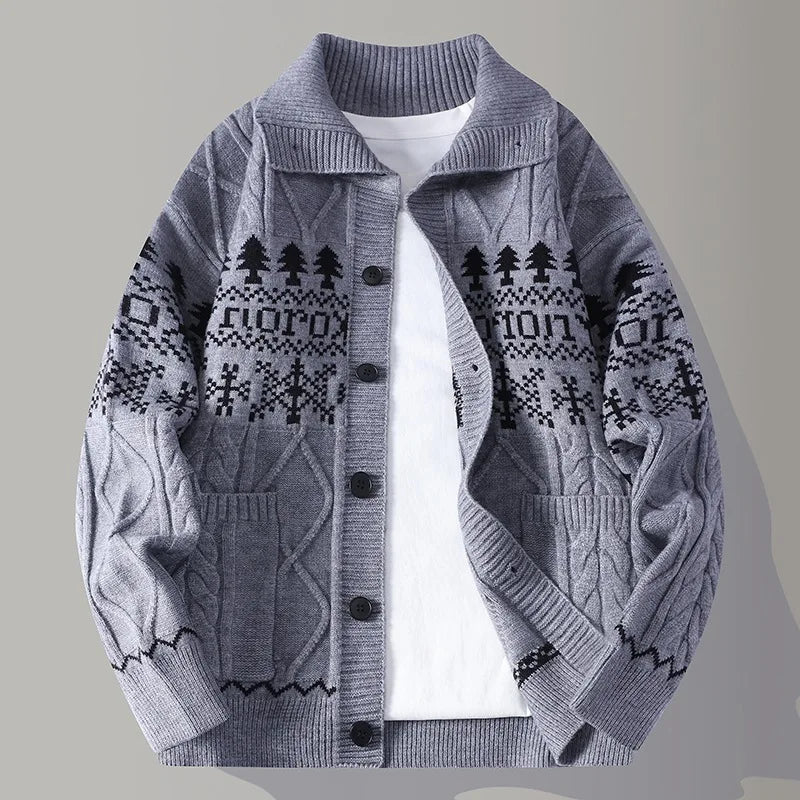 Courchevel Christmas Knit Cardigan