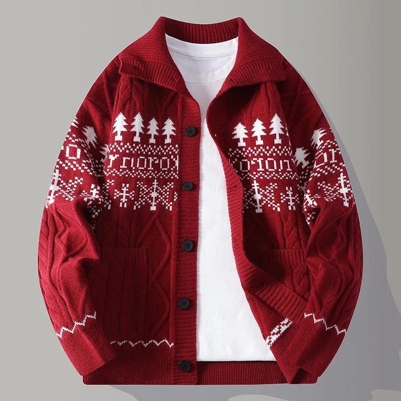 Courchevel Christmas Knit Cardigan