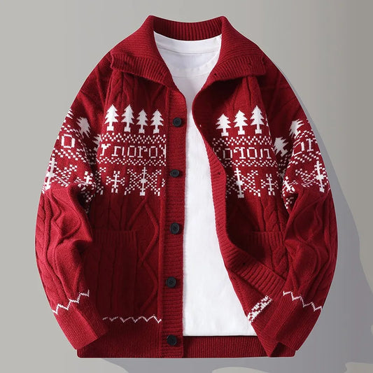 Courchevel Christmas Knit Cardigan