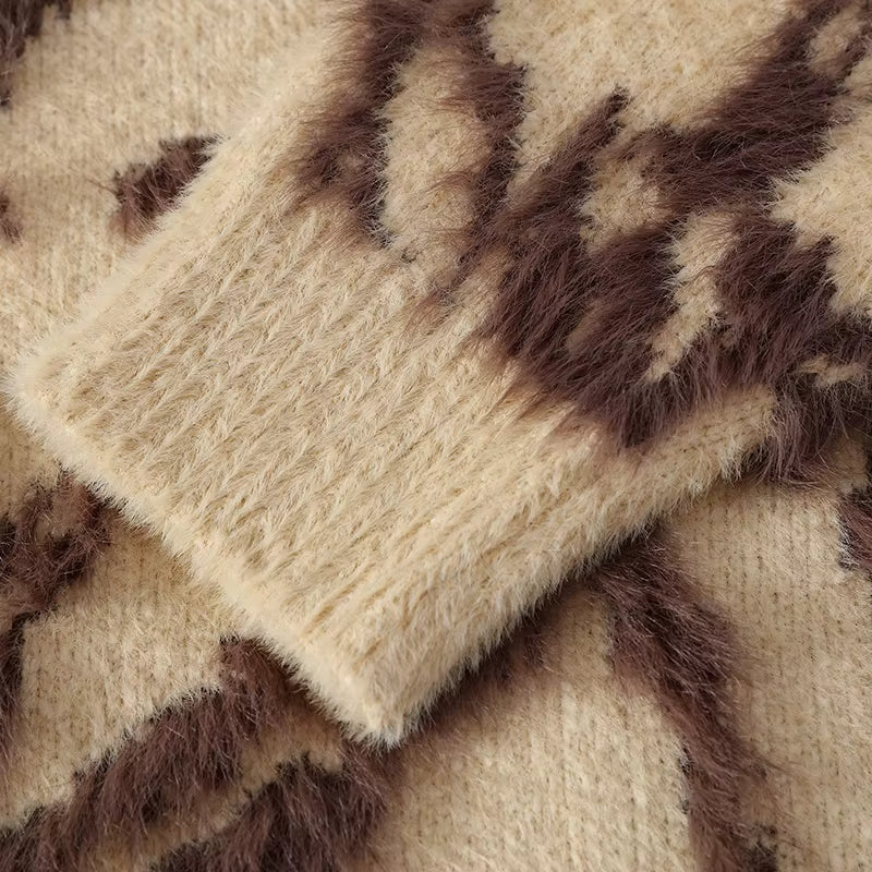 Soft Cashmere-Blend Winter Knit Sweater