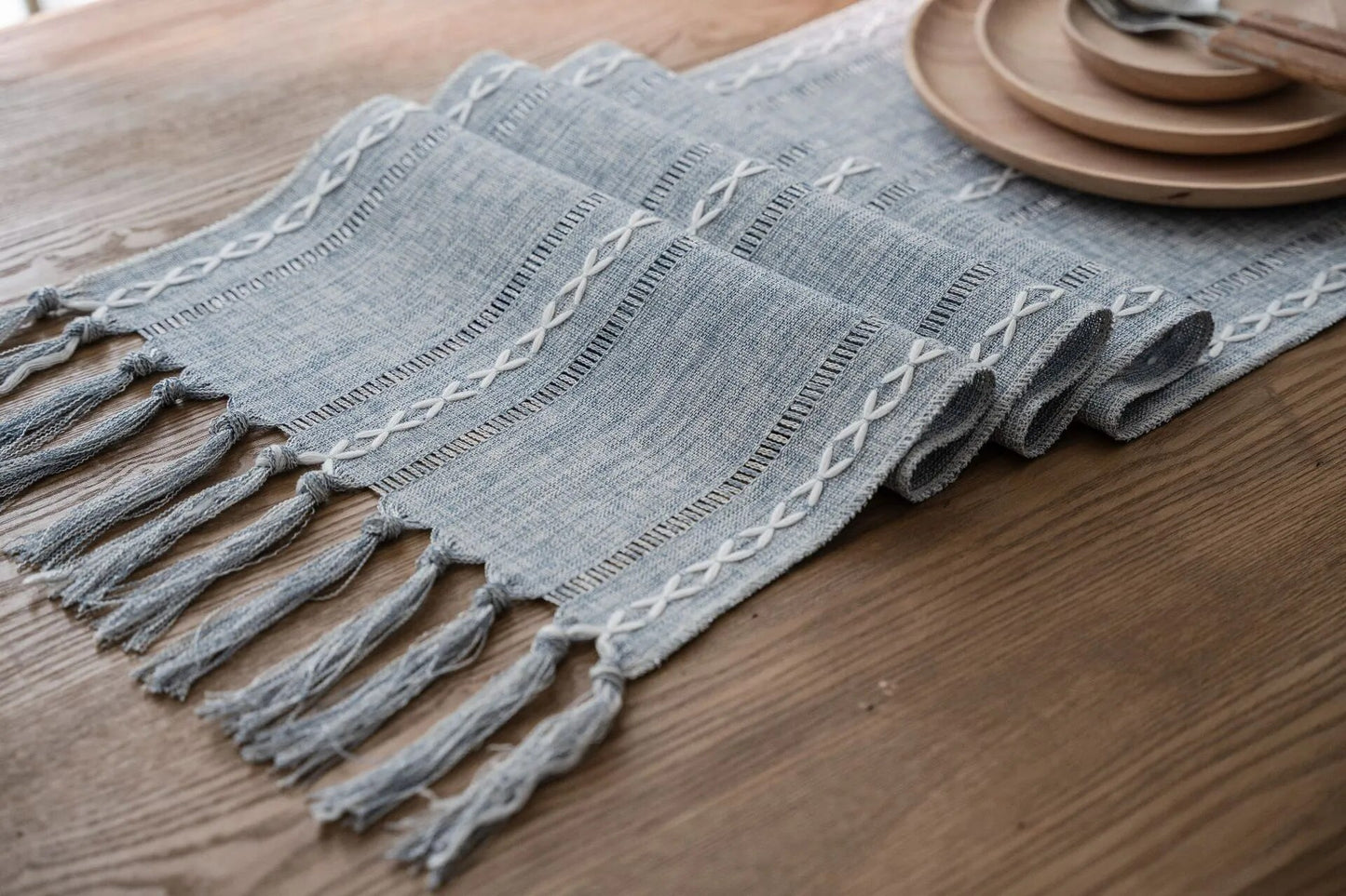 Nordic Jacquard Table Runner