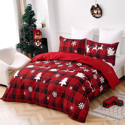 Christmas duvet / pillow covers (3 Pieces set)