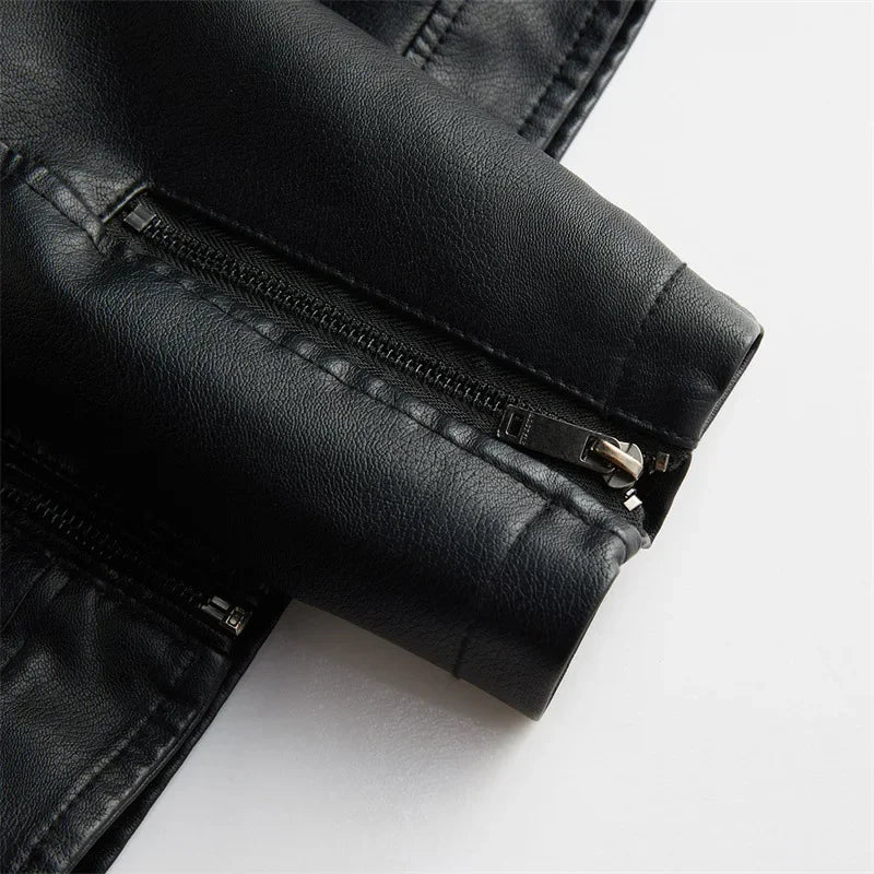 Aviator Luxe Leather Jacket