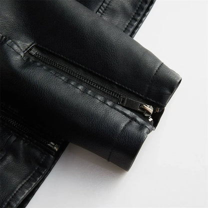 Aviator Luxe Leather Jacket