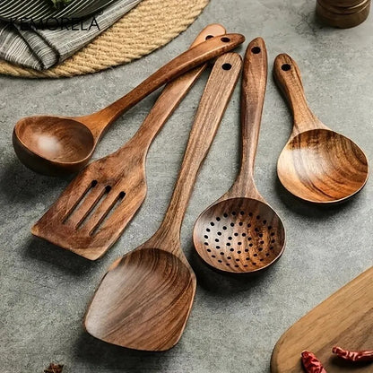 Rustic Chef's Spoon Set