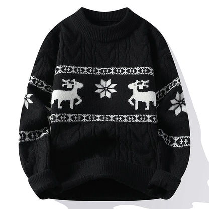 Christmas Reindeers Knit Sweater