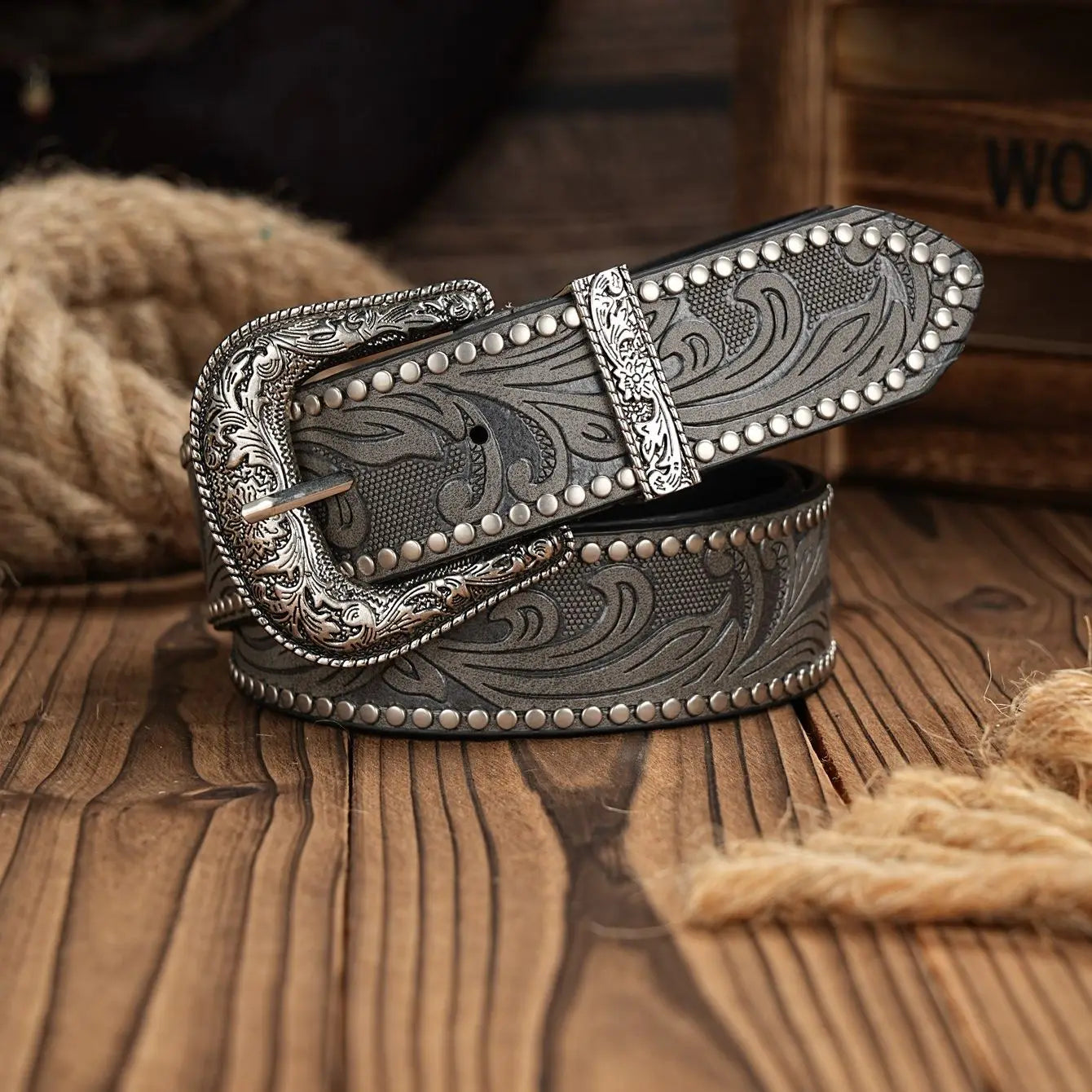Nashville Western Leather Belt