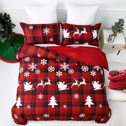 Christmas duvet / pillow covers (3 Pieces set)