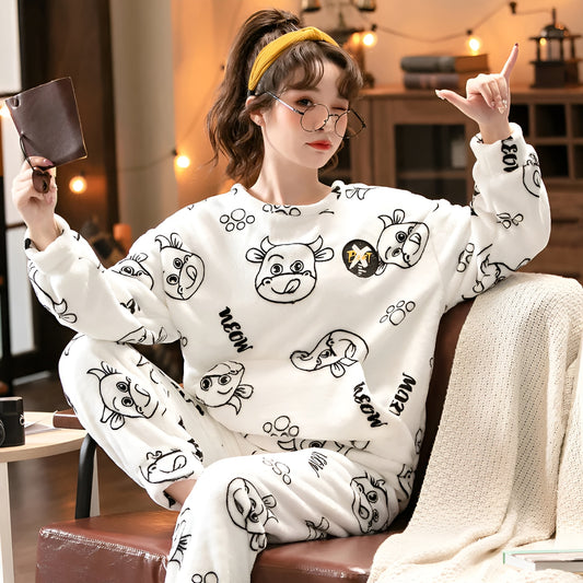 The Winter Funny Pajamas Sets