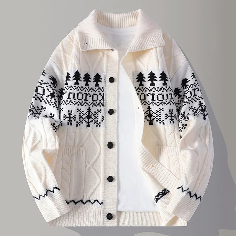 Courchevel Christmas Knit Cardigan