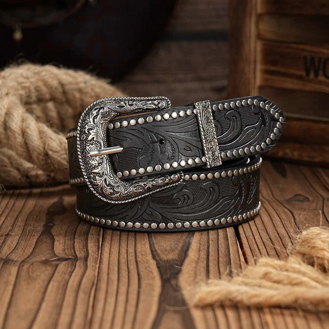 Nashville Western Leather Belt