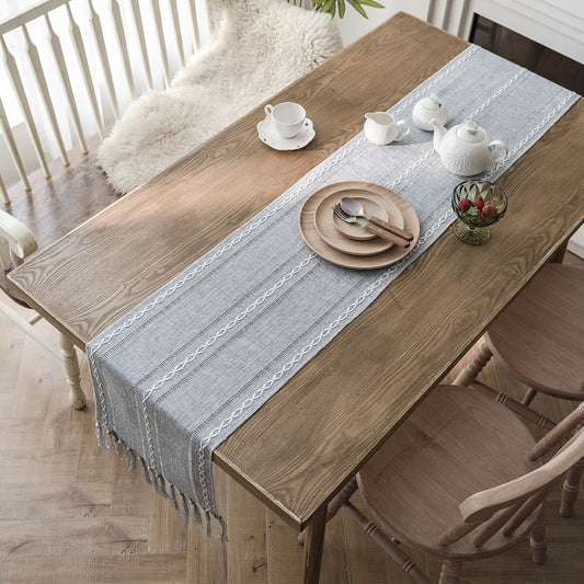 Nordic Jacquard Table Runner