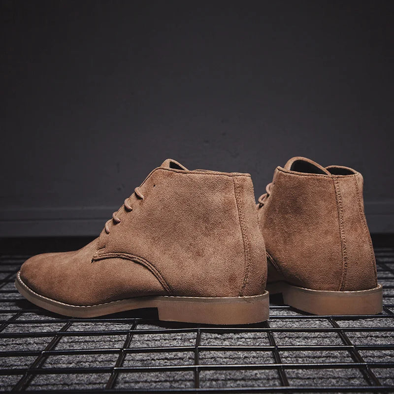 Genuine Cow Suede Boots